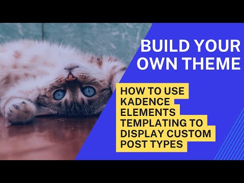 How to Display Custom Post Types with Kadence Elements Templates and the Post/Grid Carousel